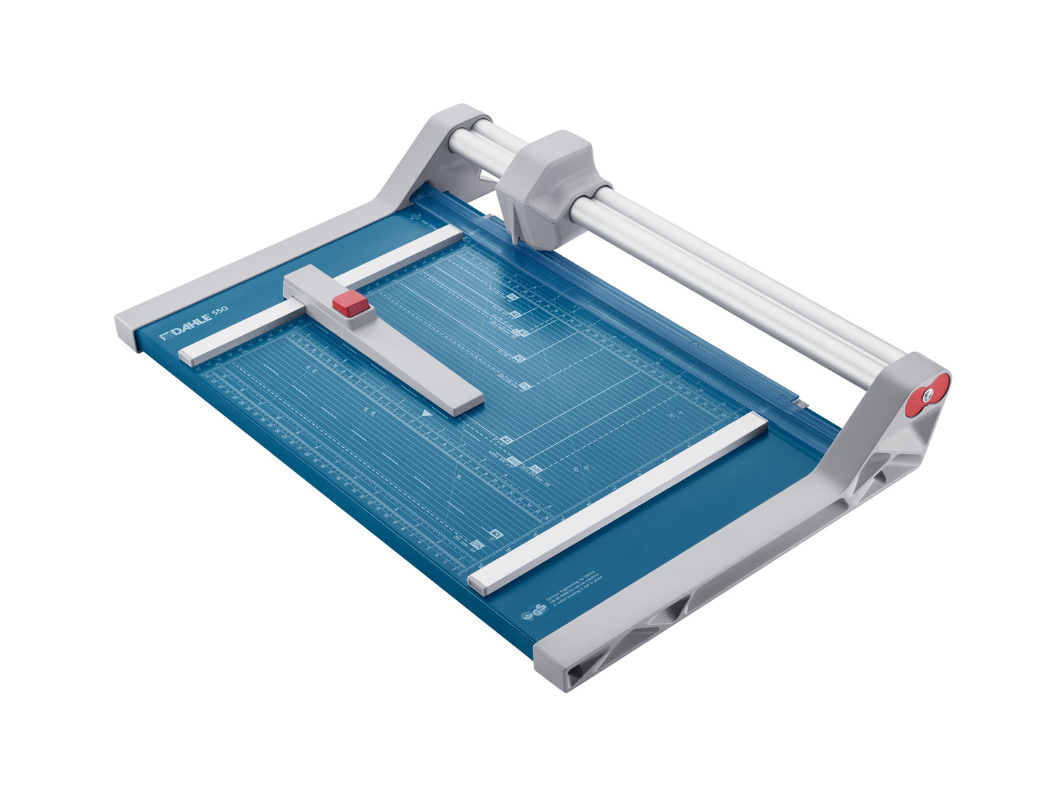 Taglierina a Leva Dahle 533 340mm A4 Capacità Taglio 15 Fogli 450x285mm Blu  [R000533] - Vendita articoli cartoleria e cancelleria per scuola e ufficio