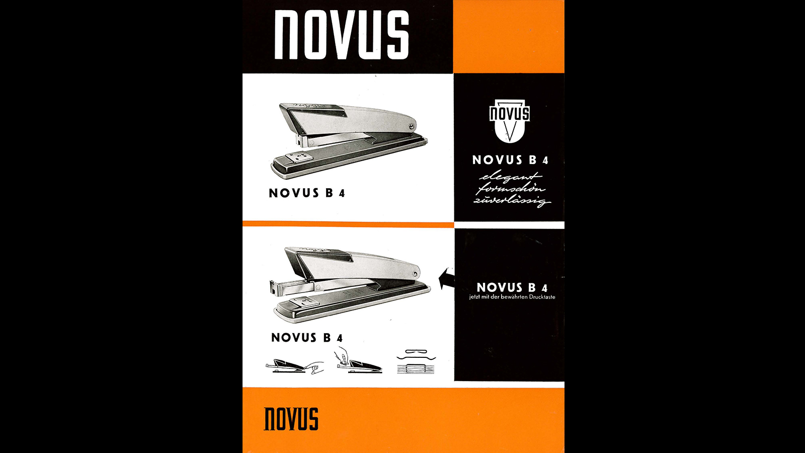 75 ans des agrafeuses Novus