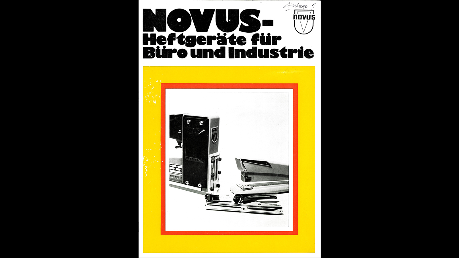 75 ans des agrafeuses Novus
