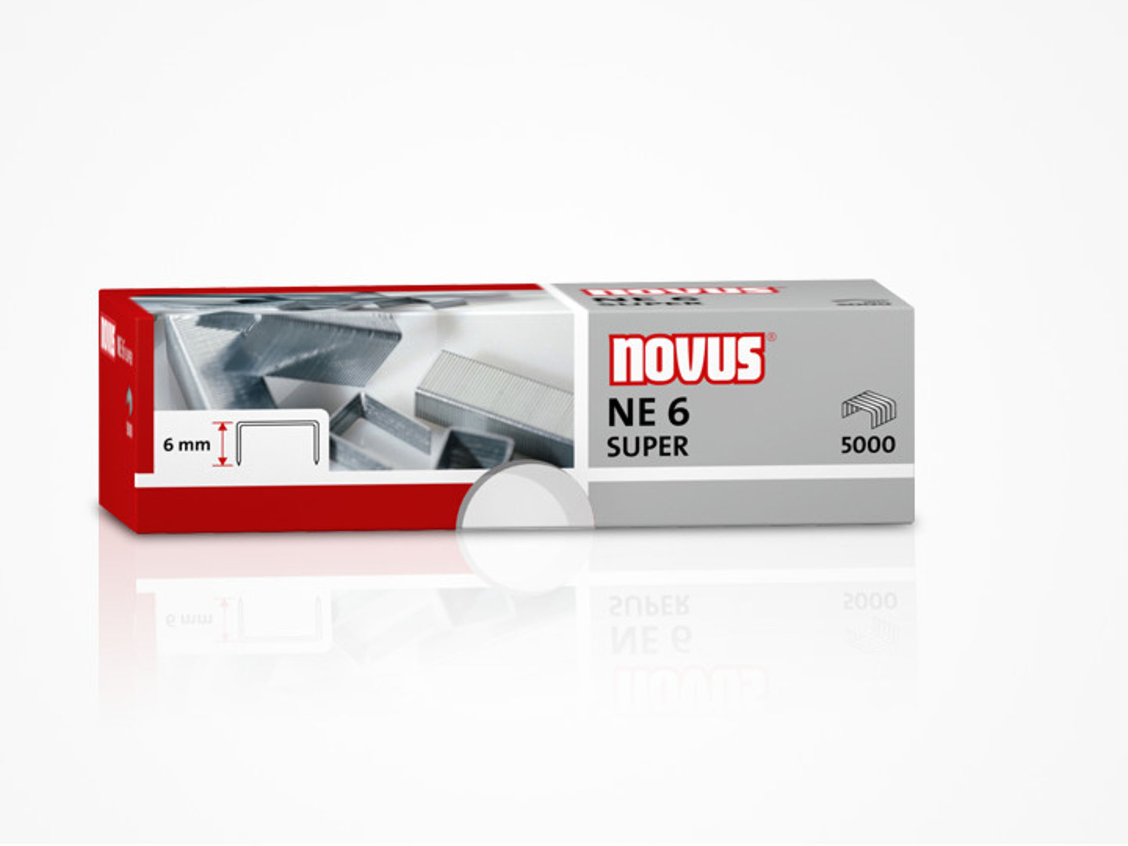 Novus agrages 24/6 DIN, boîte de 1000 agrafes Meyer