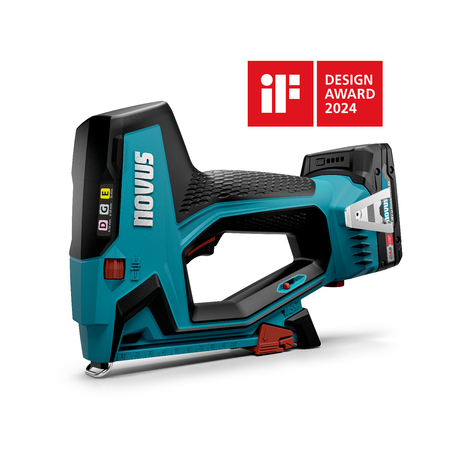 Our cordless tackers scored highly in the “Products” discipline and its “Tools” subcategory and won one of the world’s most coveted awards for design-oriented products, the IF Award.